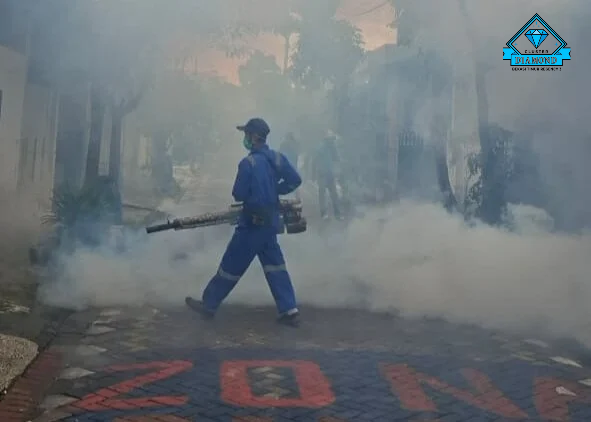 Kegiatan Fogging di Cluster Diamond BTR 3 Bekasi untuk Pencegahan DBD.